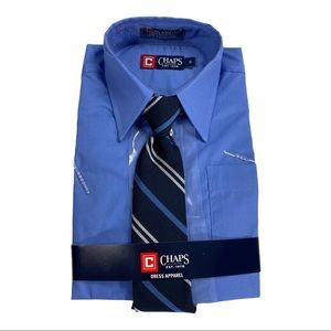 NWT Boys CHAPS Long-sleeve dress shirt